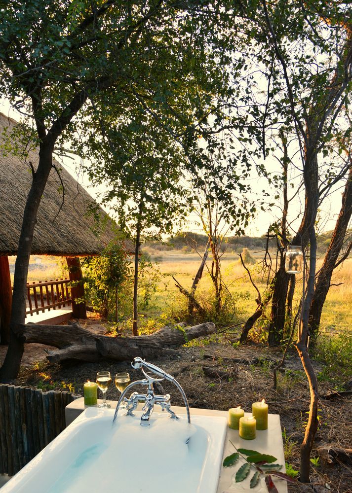 Отель The Hide Safari Camp Dete Экстерьер фото