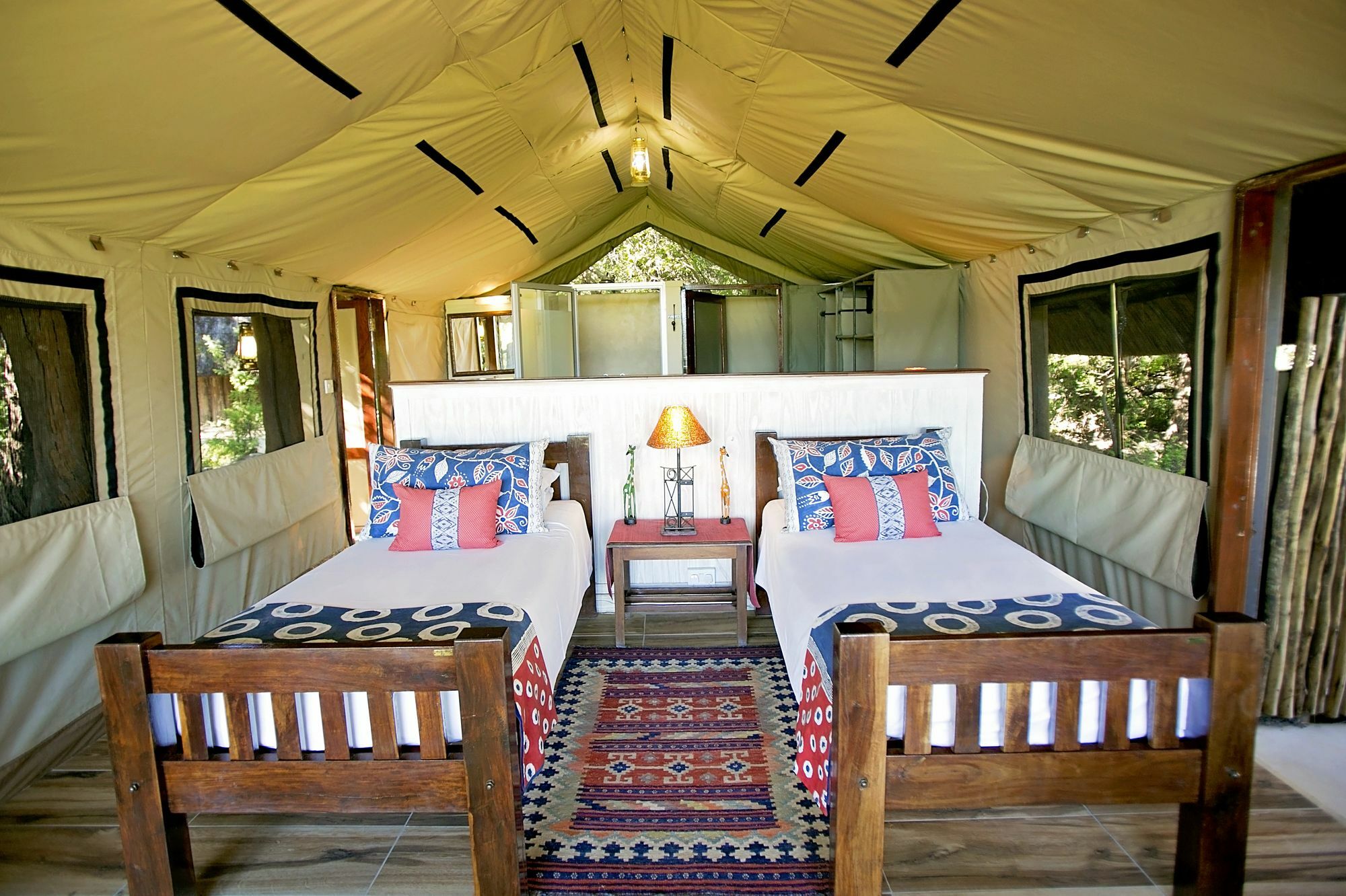Отель The Hide Safari Camp Dete Экстерьер фото