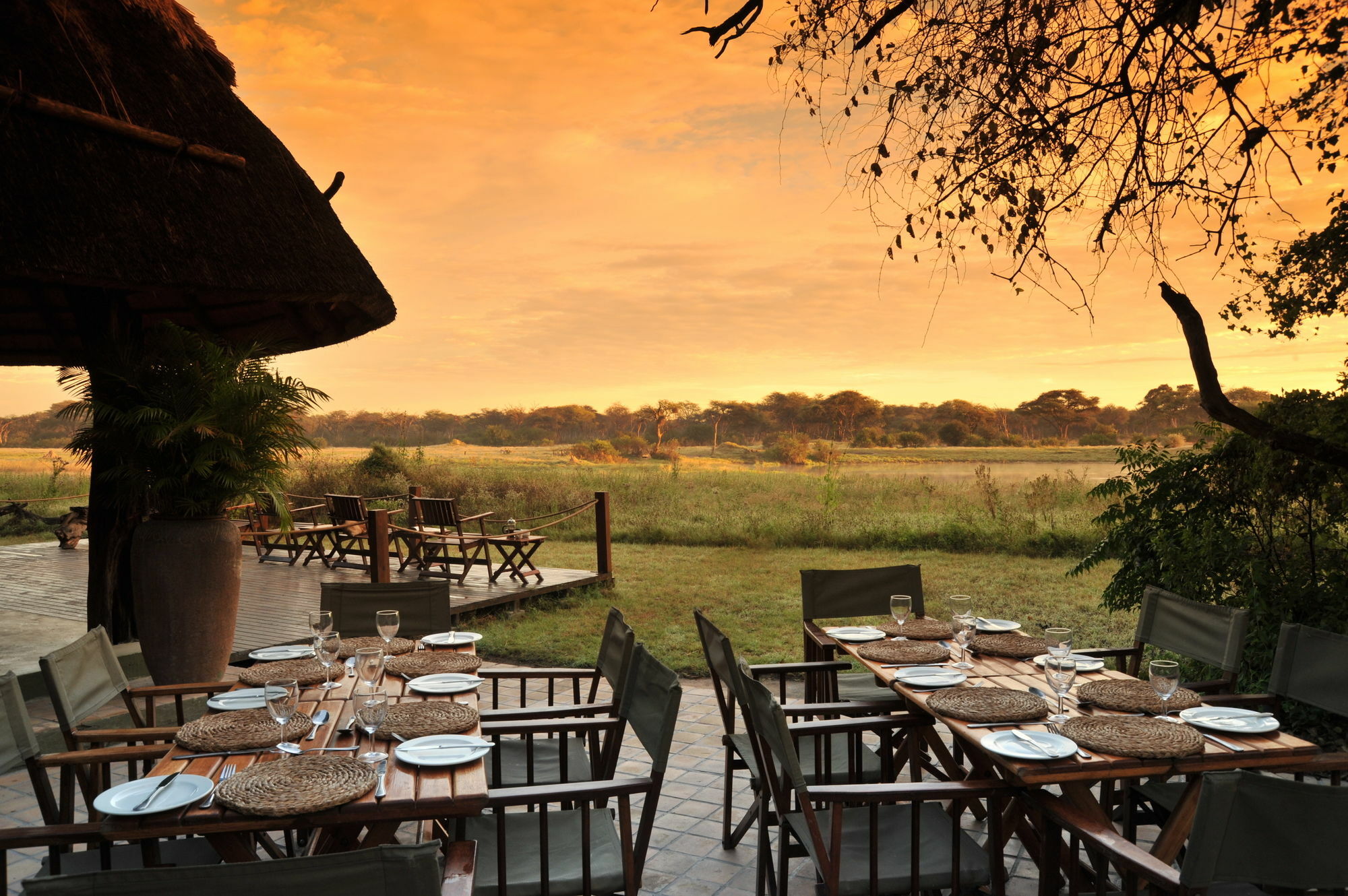 Отель The Hide Safari Camp Dete Экстерьер фото