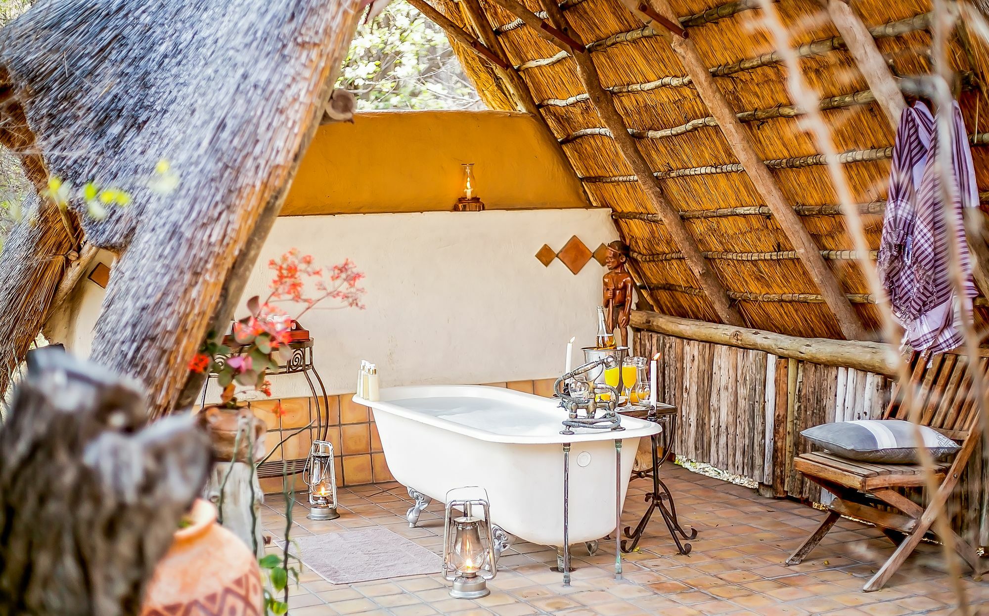 Отель The Hide Safari Camp Dete Экстерьер фото